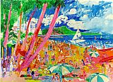 Diamond Head Hawaii by Leroy Neiman